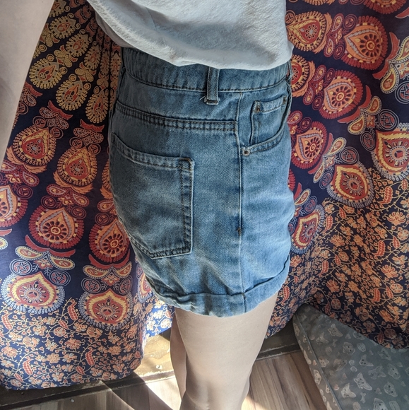 High rise denim | Mom jeans shorts - Picture 5 of 5
